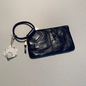 HOBO Sapphire Vintage Leather Sable Clutch Purse